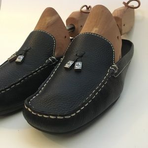 Lauren Ralph leather moccasin slip shoe size 9B